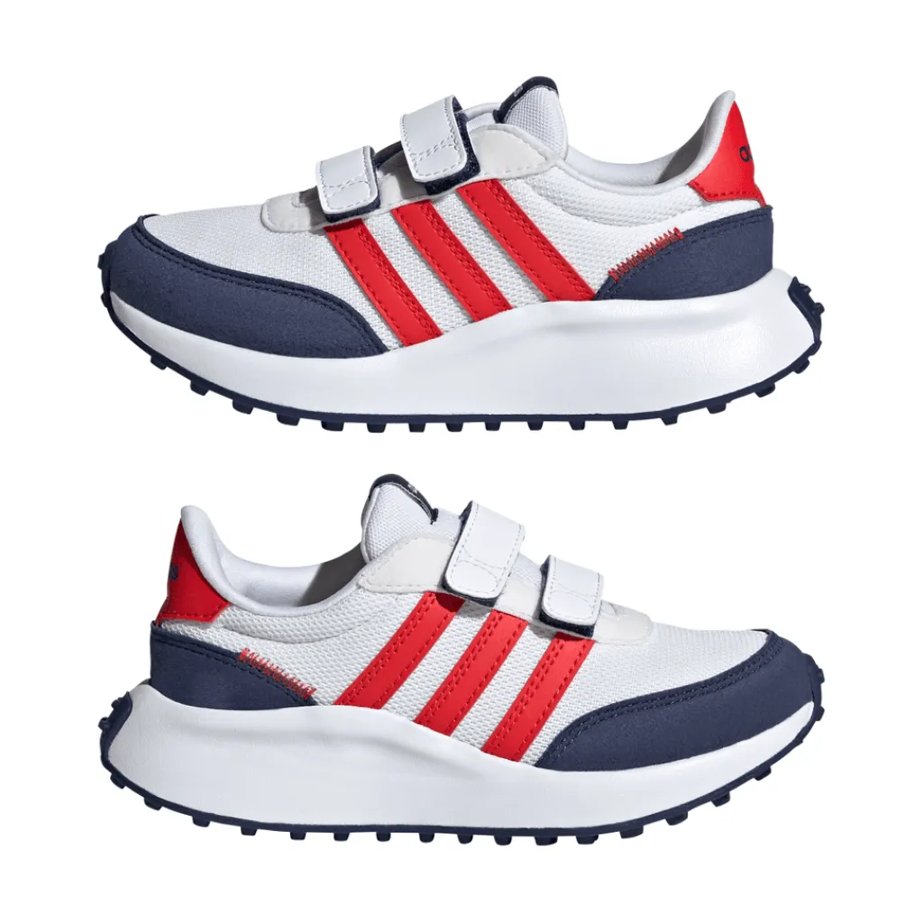Shoes*adidas Juniors Run 70s Trainers in White blue red