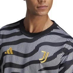 Football And Rugby Clothing*adidas Juventus Pre Match Top Adults in Black