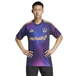 Football And Rugby Clothing*adidas La Galaxy Away Shirt 2025 2026 Adults in Blue