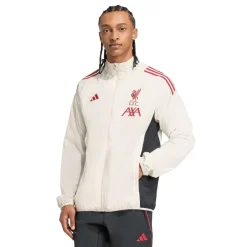 Tracksuits*adidas Liverpool Pre Match Jacket 2025 2026 Adults in White