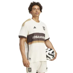 Football And Rugby Clothing*adidas Los Angeles Authentic Third Shirt 2024 2025 Adults in Beige