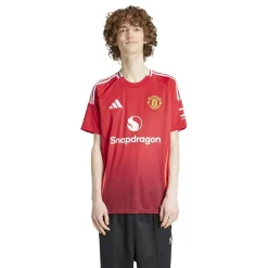 Football And Rugby Clothing*adidas Manchester United Home Shirt 2024 2025 Adults in Red