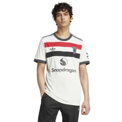 Football And Rugby Clothing*adidas Manchester United Third Shirt 2024 2025 Adults in White