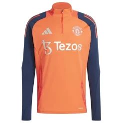 Fitness And Gymwear*adidas Manchester United Tiro 24 Training Top 2024 2025 Adults in Red