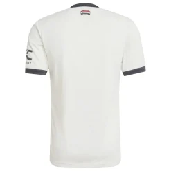 Football And Rugby Clothing*adidas Manchester United Authentic Third Shirt 2024 2025 Adults in White