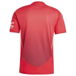 Football And Rugby Clothing*adidas Manchester United Authentic Home Shirt 2024 2025 Adults in Red