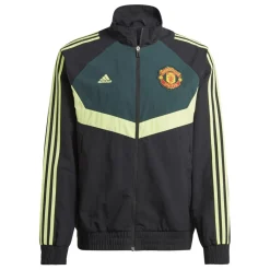 Tracksuits*adidas Manchester United Woven Track Top in black green