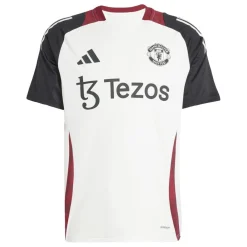 Football And Rugby Clothing*adidas Manchester United Training Shirt 2024 2025 Adults in Beige