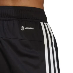 Fitness And Gym Shorts*adidas Mens 3 Stripe Essentials Pique Training Shorts in Black