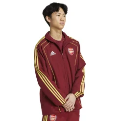 Tracksuits*adidas Mens Arsenal Football Club Ubackpack Tracksuit Top in Red