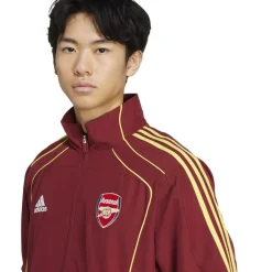 Tracksuits*adidas Mens Arsenal Football Club Ubackpack Tracksuit Top in Red