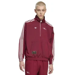 Tracksuits*adidas Mens Arsenal Icons Half Zip Tracksuit Top in Red