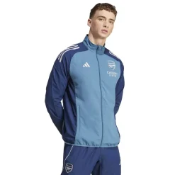 Tracksuits*adidas Mens Arsenal Pre Match Tracksuit Top 2025 2026 in Blue