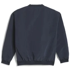 Knitwear*adidas Mens Basketball Woven Crewneck Sweatshirt in Blue