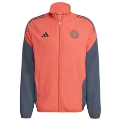 Tracksuits*adidas Mens Bayern Tiro 25 Competition Presentation Jacket in Orange