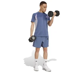 Fitness And Gym Tops|Fitness And Gymwear*adidas Mens Climacool Colorblock T-Shirt in Blue