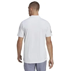 Polo Shirts*adidas Mens Club 3 Stripe Polo Shirt in White