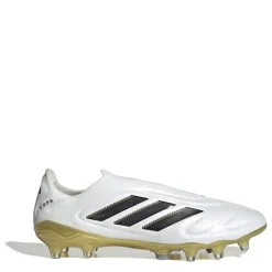 Football Boots*adidas Mens Copa Pure 3 Laceless Firm Ground Football Boots in White