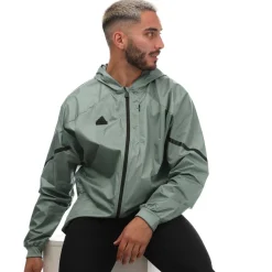 Tracksuits*adidas Mens Designed 4 Gameday Full Zip Track Top in Green