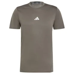 Fitness And Gym Tops*adidas Mens Designed For Training Hiit Workout Heat.rdy T-Shirt in Green