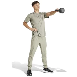 Fitness And Gym Tops*adidas Mens D4t Adistwo Tee Gym Top in Green