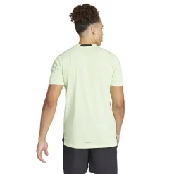 Fitness And Gym Tops*adidas Mens D4t Tee Gym Top in Green