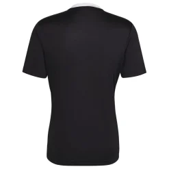 Football And Rugby Clothing*adidas Mens Entrada 22 Short Sleeve Jersey Top in Black