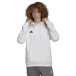 Fitness And Gymwear*adidas Mens Entrada 22 Sweat Hoodie in White