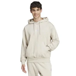 Hoodies*adidas Mens Essentials Feelcozy Fleece Hoodie in Grey