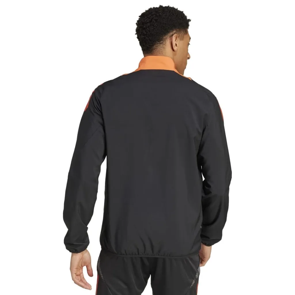 Tracksuits*adidas Mens Fcf Pre Jacket Tracksuit Top in Black
