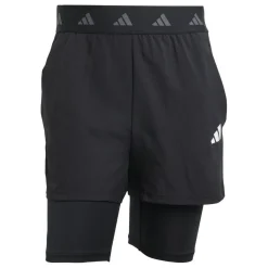 Fitness And Gymwear|Fitness And Gym Shorts*adidas Mens Gym+ 2 In 1 Shorts in Black