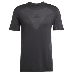 Fitness And Gym Tops|Fitness And Gymwear*adidas Mens Gym+ Seamless Tee in Black