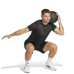Fitness And Gym Tops|Fitness And Gymwear*adidas Mens Gym+ Seamless Tee in Black