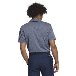Polo Shirts*adidas Mens Heather Polo Shirt in Blue