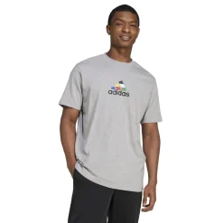 Fitness And Gym Tops*adidas Mens House Of Tiro Nations Graphic T-Shirt in Grey