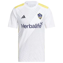 Football And Rugby Clothing*adidas Mens La Galaxy 24 25 Home Jersey in White
