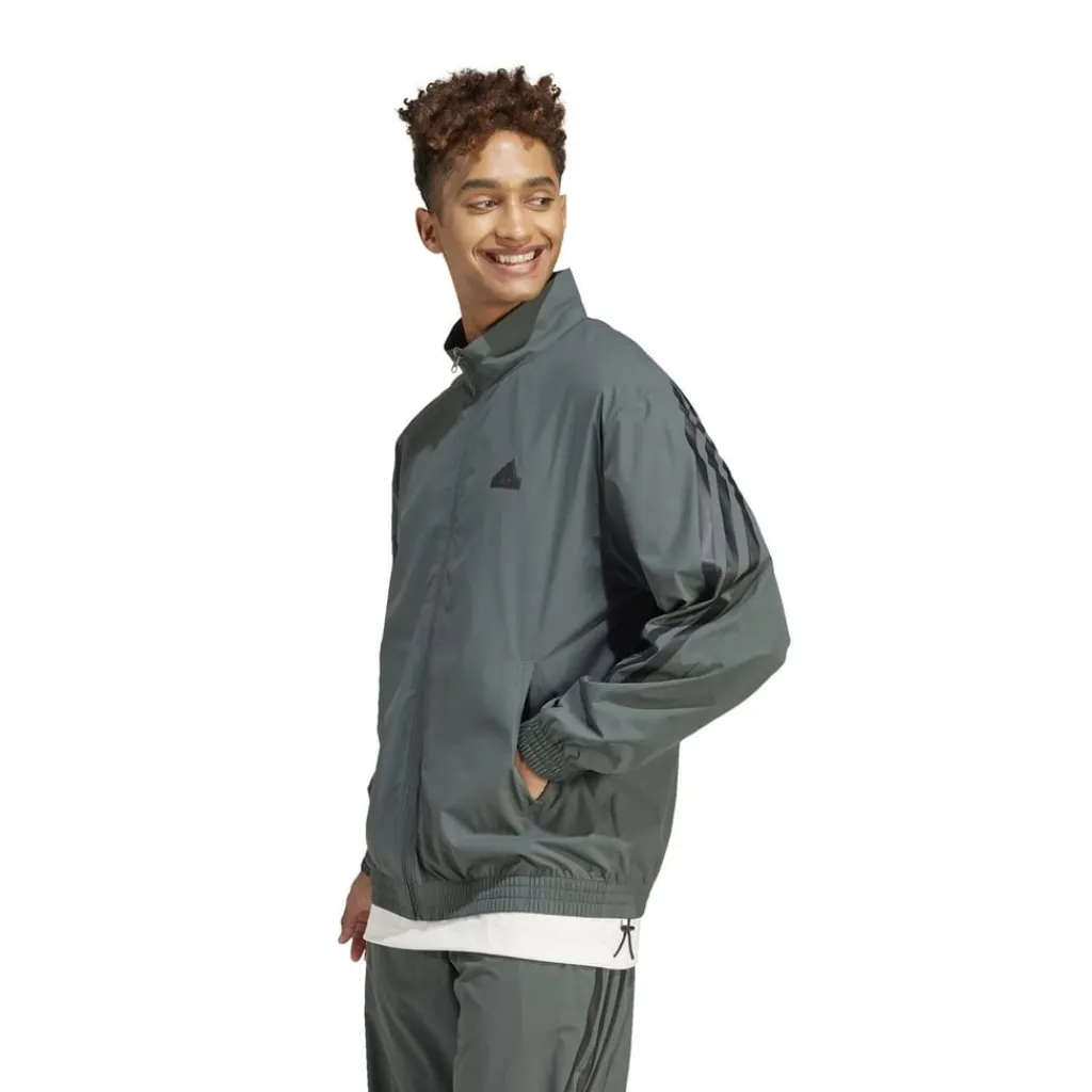 Tracksuits*adidas Mens M Fi Wv Tt Tracksuit Top in Blue