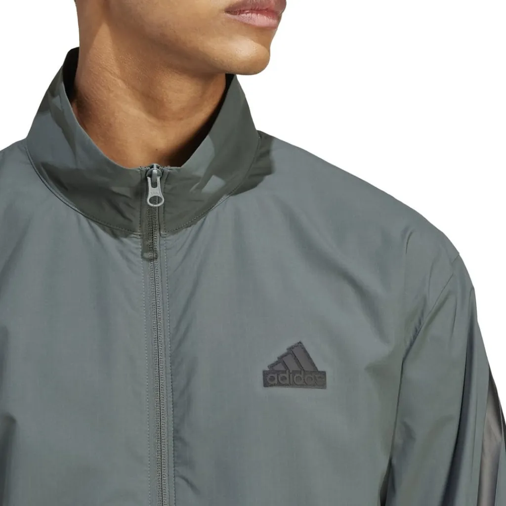 Tracksuits*adidas Mens M Fi Wv Tt Tracksuit Top in Blue