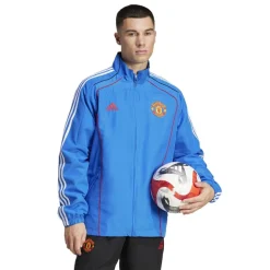Tracksuits*adidas Mens Manchester United Ubackpack Tracksuit Top in Blue