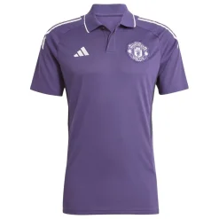Polo Shirts*adidas Mens Manchester United Polo Shirt 2025 2026 in Red