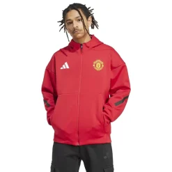 Tracksuits*adidas Mens Manchester United Anthem Jacket 2025 2026 in Red
