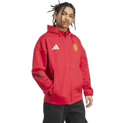 Tracksuits*adidas Mens Manchester United Anthem Jacket 2025 2026 in Red