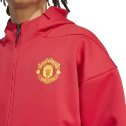 Tracksuits*adidas Mens Manchester United Anthem Jacket 2025 2026 in Red