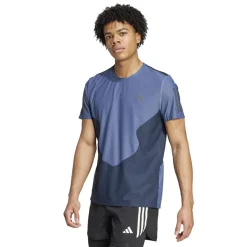 Fitness And Gym Tops*adidas Mens Otr B Cb Tee Running Top in Blue