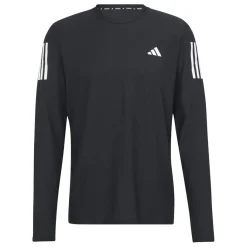 Fitness And Gymwear|Fitness And Gym Tops*adidas Mens Own The Run Long Sleeve Top in Black