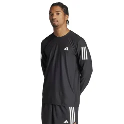 Fitness And Gymwear|Fitness And Gym Tops*adidas Mens Own The Run Long Sleeve Top in Black