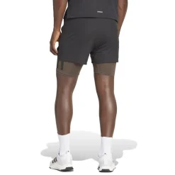 Fitness And Gym Shorts*adidas Mens Power 2in1 Gym Shorts in Black