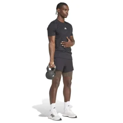 Fitness And Gym Shorts*adidas Mens Power 2in1 Gym Shorts in Black