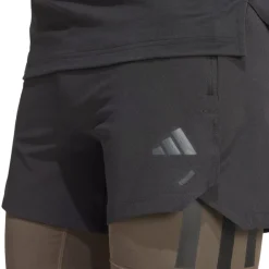 Fitness And Gym Shorts*adidas Mens Power Workout Two In One Shorts in Black