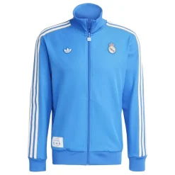 Tracksuits*adidas Mens Real Madrid Tracksuit Top in Blue